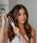Rotating Electric Curling Iron